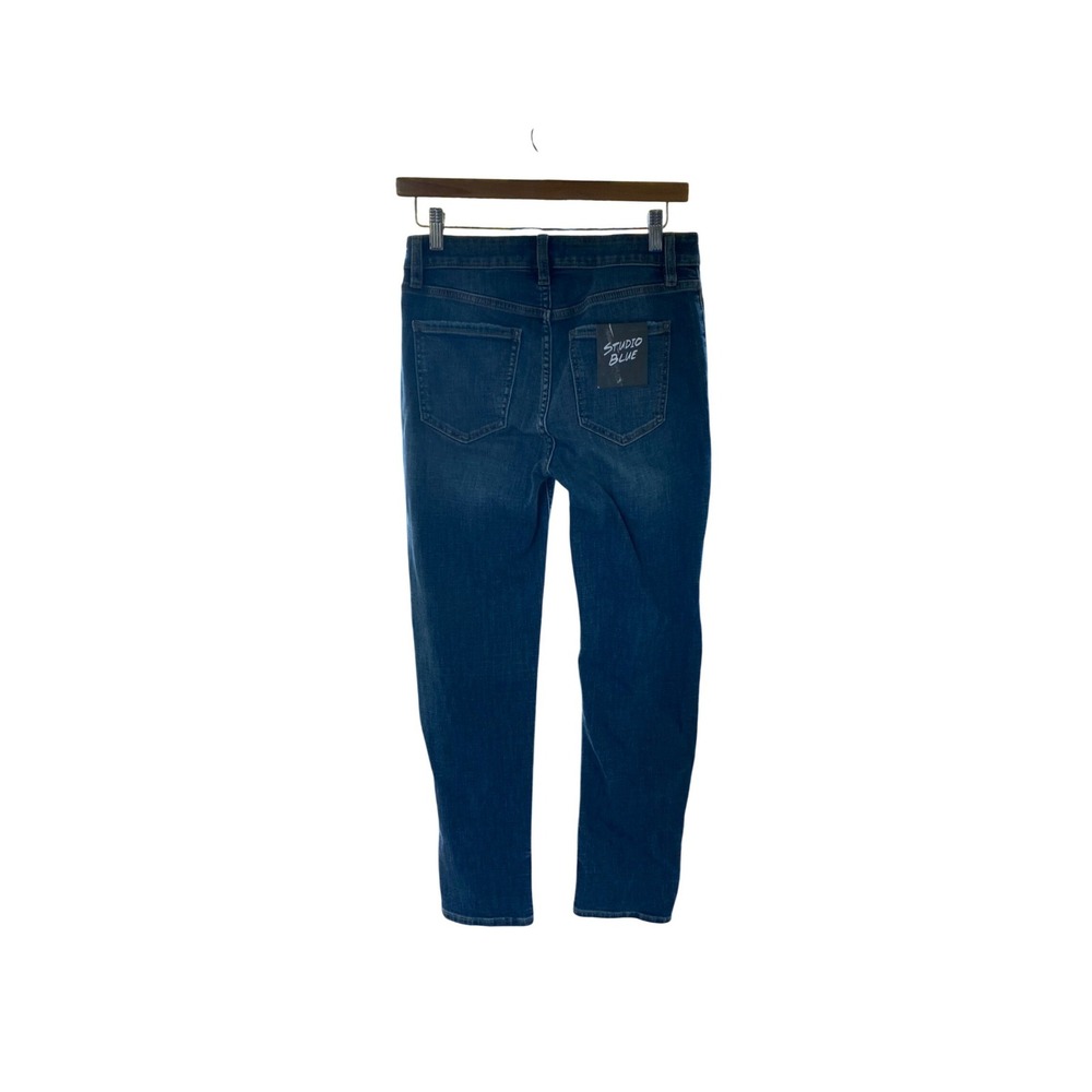 Studio Blue Stitch Fix Exclusive Straight Leg Jeans Medium Wash Size 27 NWT - Picture 2 of 8